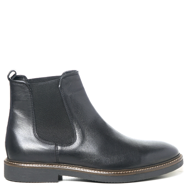 Black Chelsea boots for men