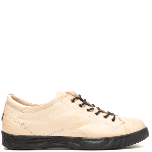 Classic Low Top Calf Skin Leather Sneakers